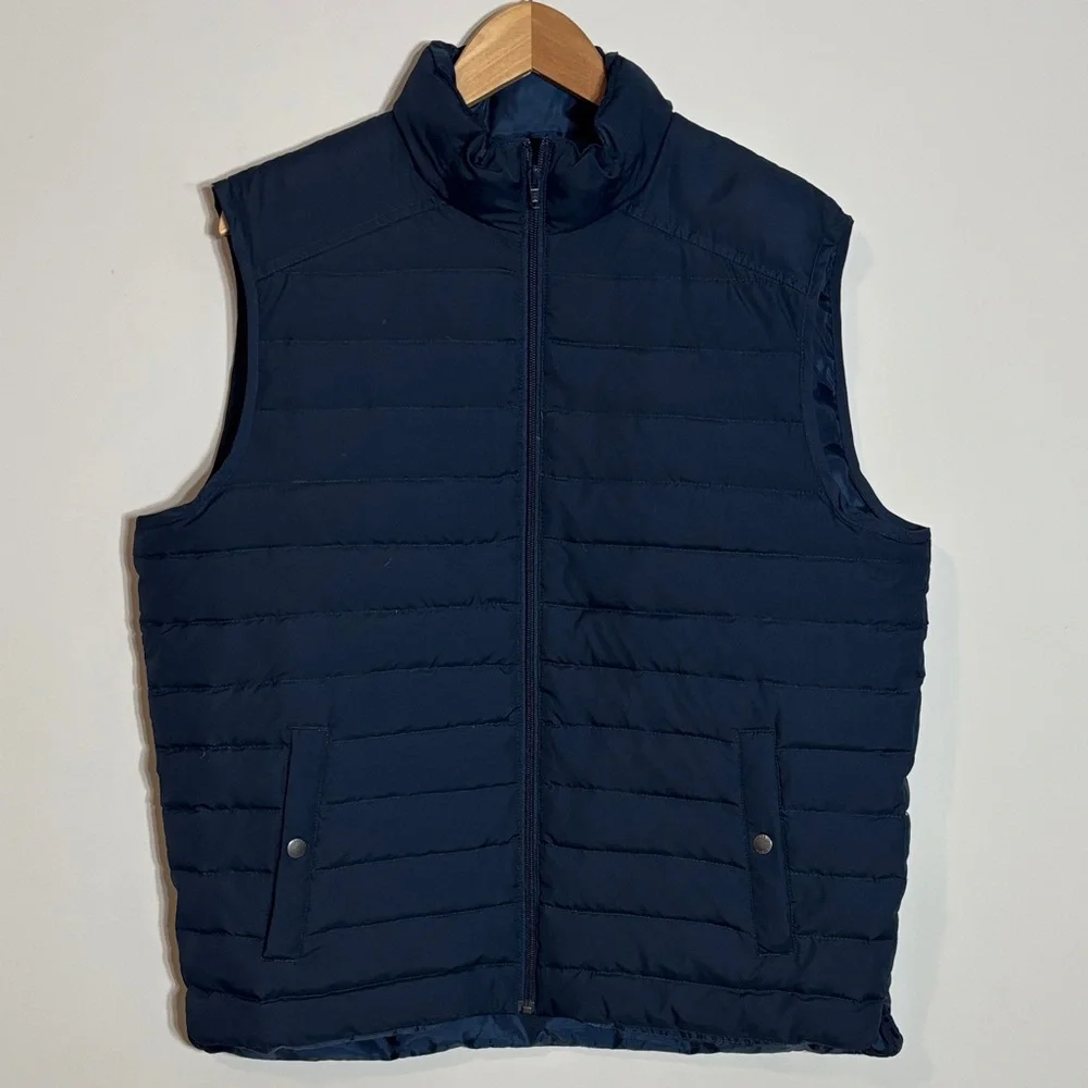 J. Crew Down Fill Puffer Vest Large